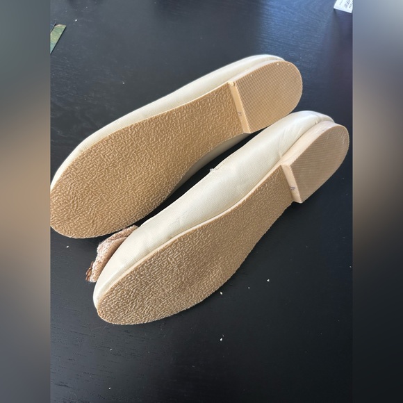 Cream Ballet Flats - Picture 2 of 4